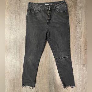 Old Navy Women’s Distressed High-Waisted Rockstar Super Skinny Jeans